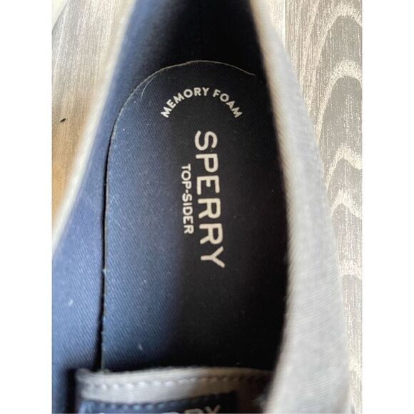 Sperry canvas grey women’s sneaker Size 8 - Picture 4 of 7